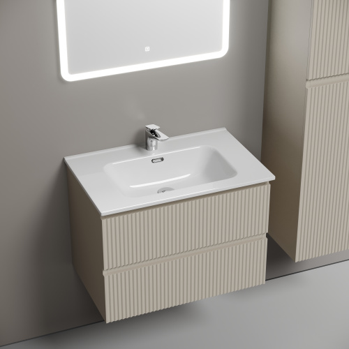 Тумба под раковину Sancos SNOB R SNR70CE 69х44,5х50 настенная - фото 4